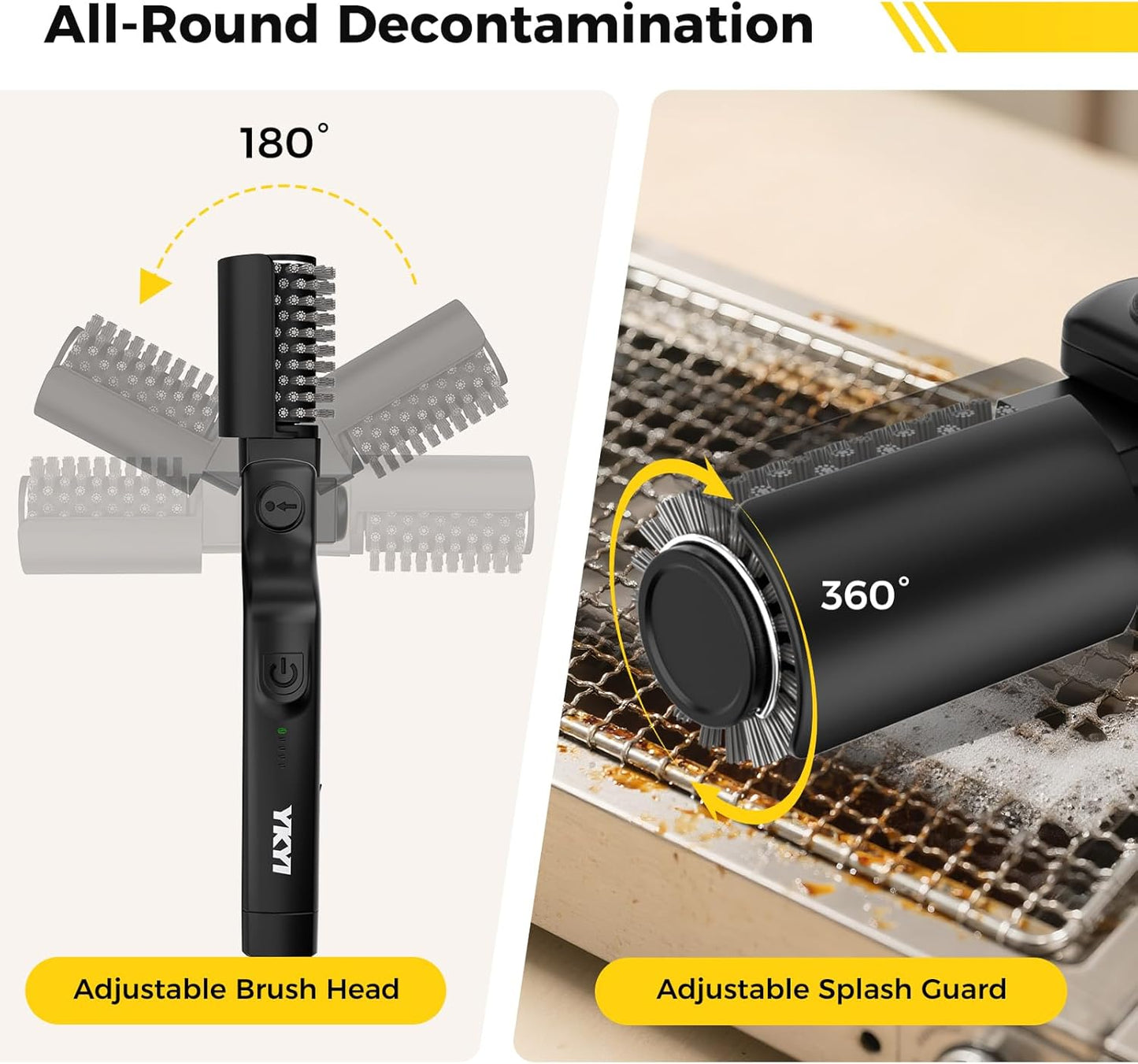 Electric Cordless Grill Brush